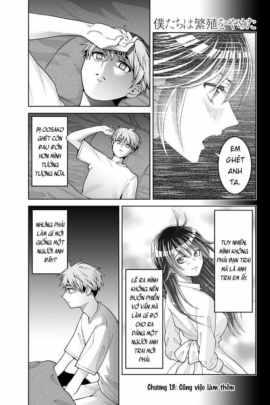 Bokutachi Wa Hanshoku Wo Yameta 13 trang 0