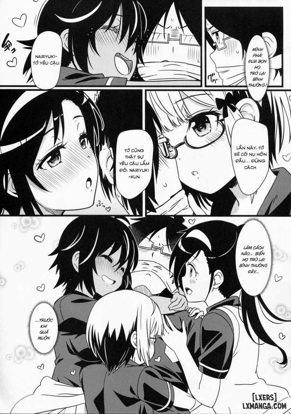 Bokutachi wa Saimin Kakatte Benkyou Dokorojanai Oneshot trang 3
