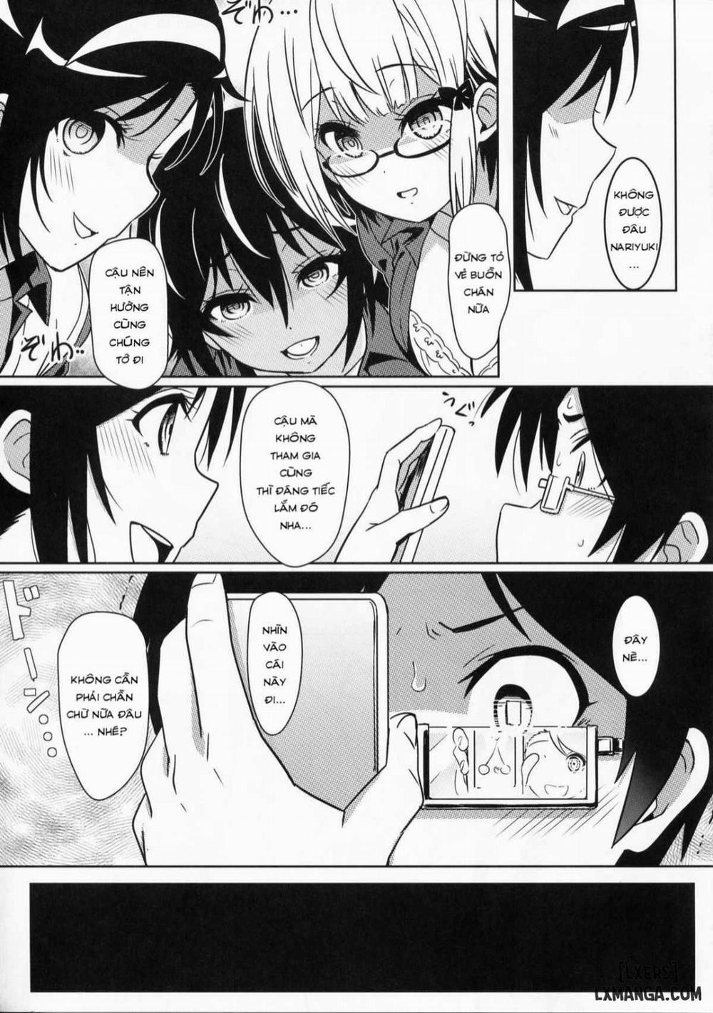 Bokutachi wa Saimin Kakatte Benkyou Dokorojanai Oneshot trang 5