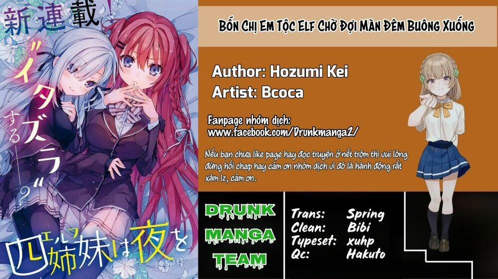 Bốn Chị Em Tộc Elf Chờ Đợi Màn Đêm Buông Xuống 2 trang 1
