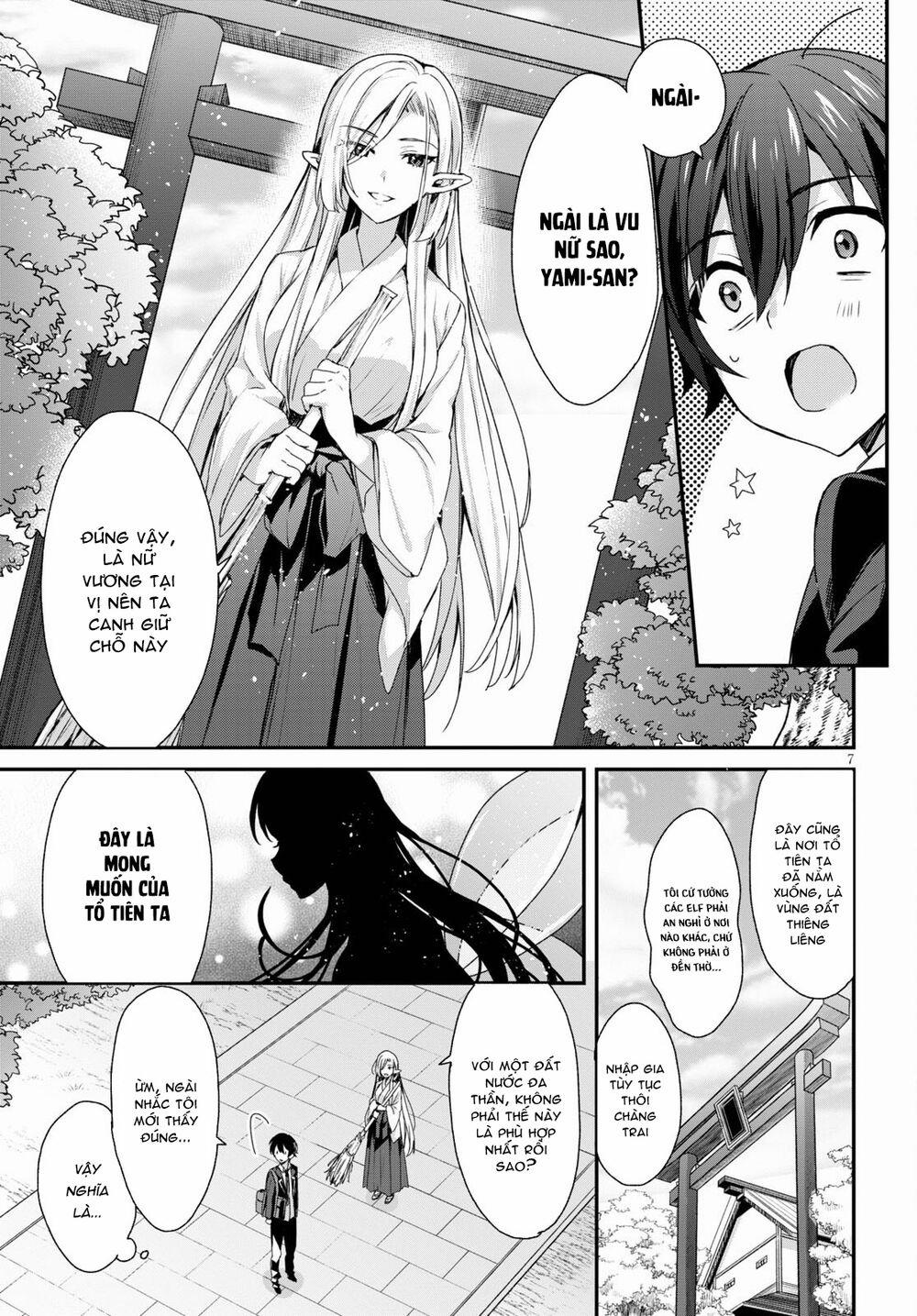 Bốn Chị Em Tộc Elf Chờ Đợi Màn Đêm Buông Xuống 3 trang 8