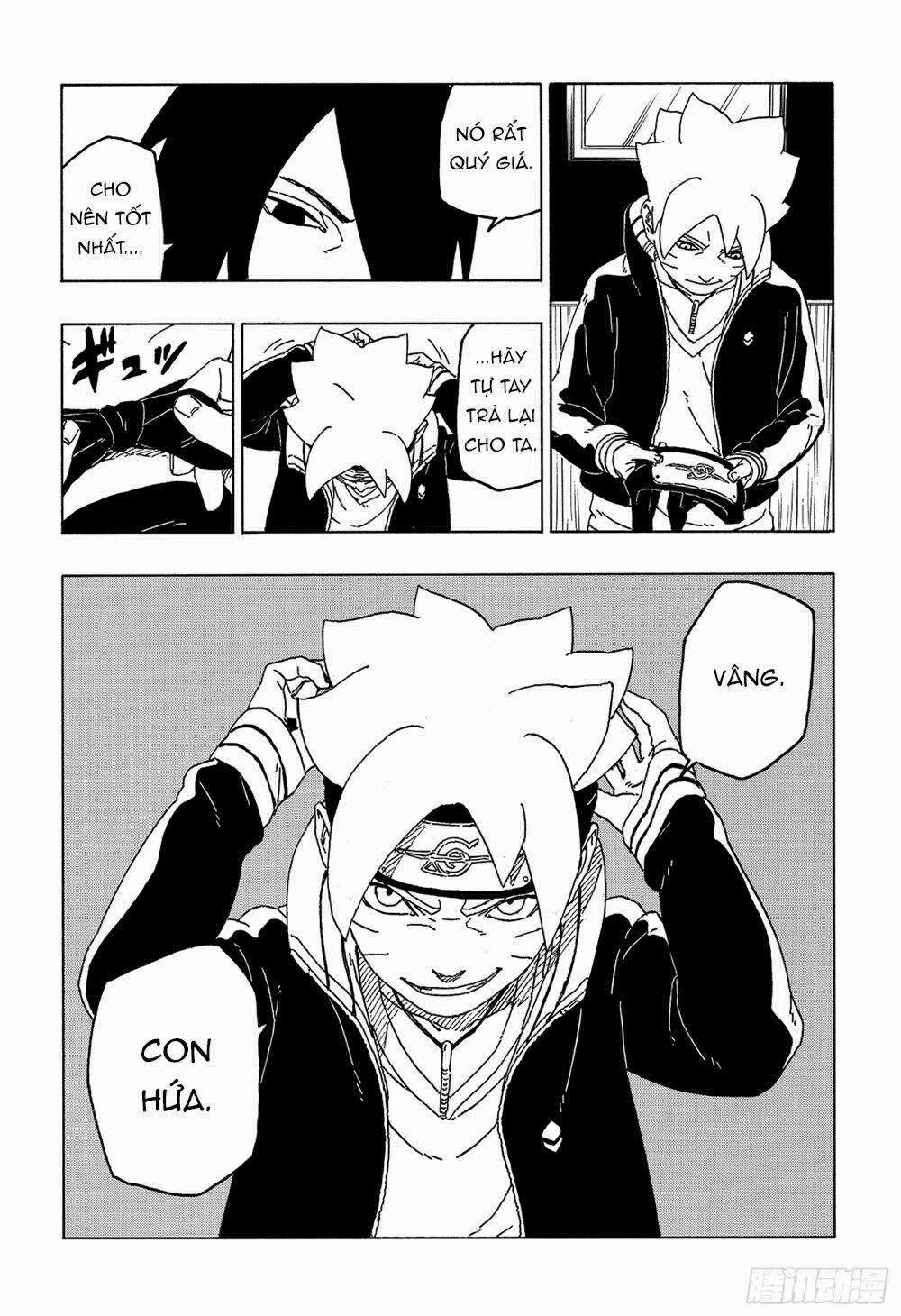 Boruto 49 trang 35