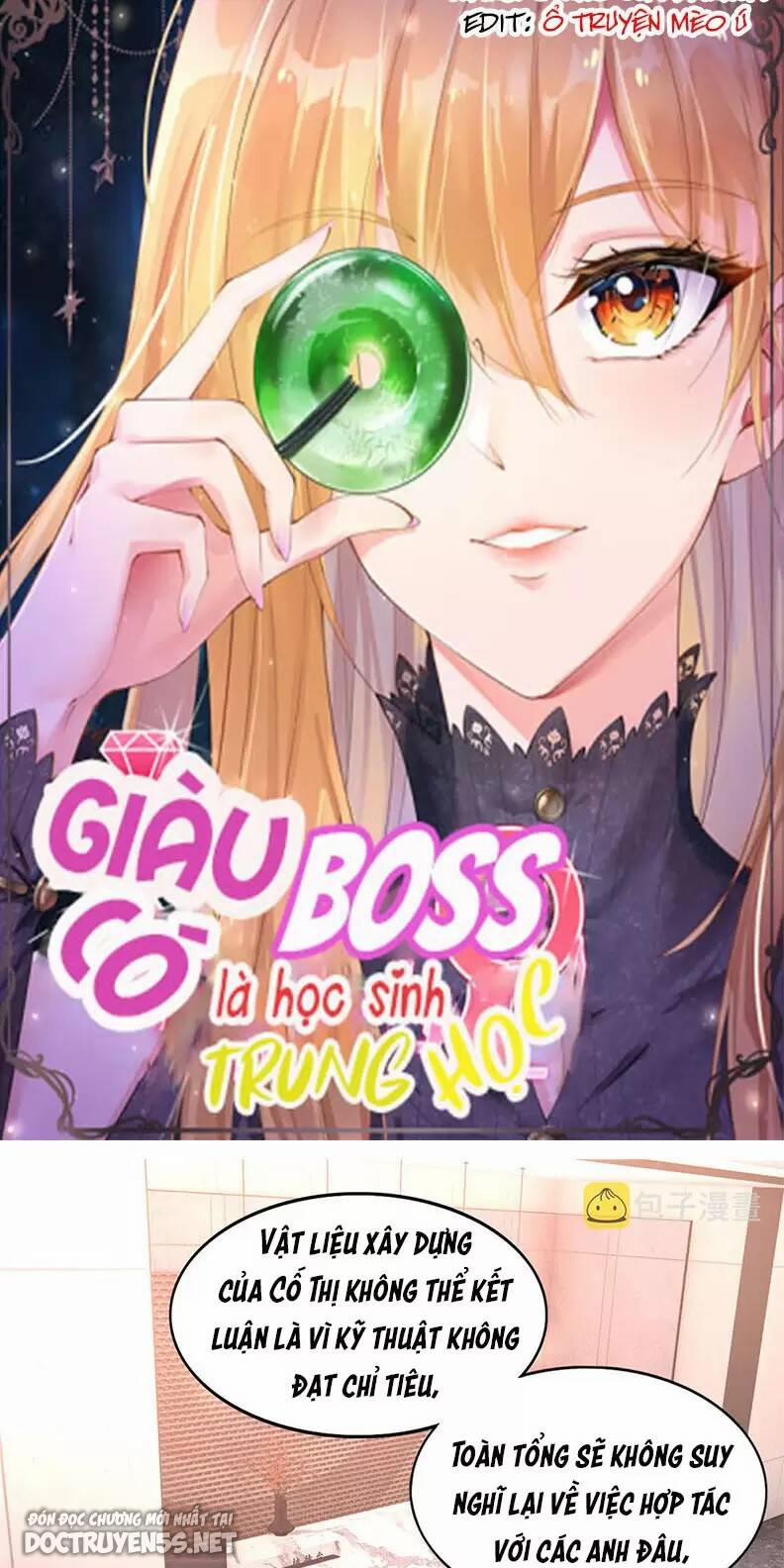 Boss Nhà Giàu Lại Là Nữ Sinh Trung Học! 124 trang 1