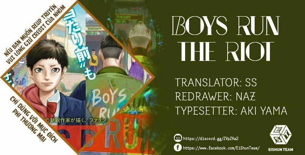 Boys Run The Riot 1 trang 1