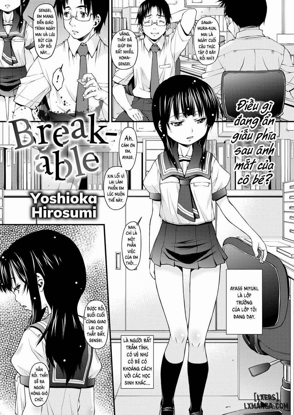 Breakable Oneshot trang 0