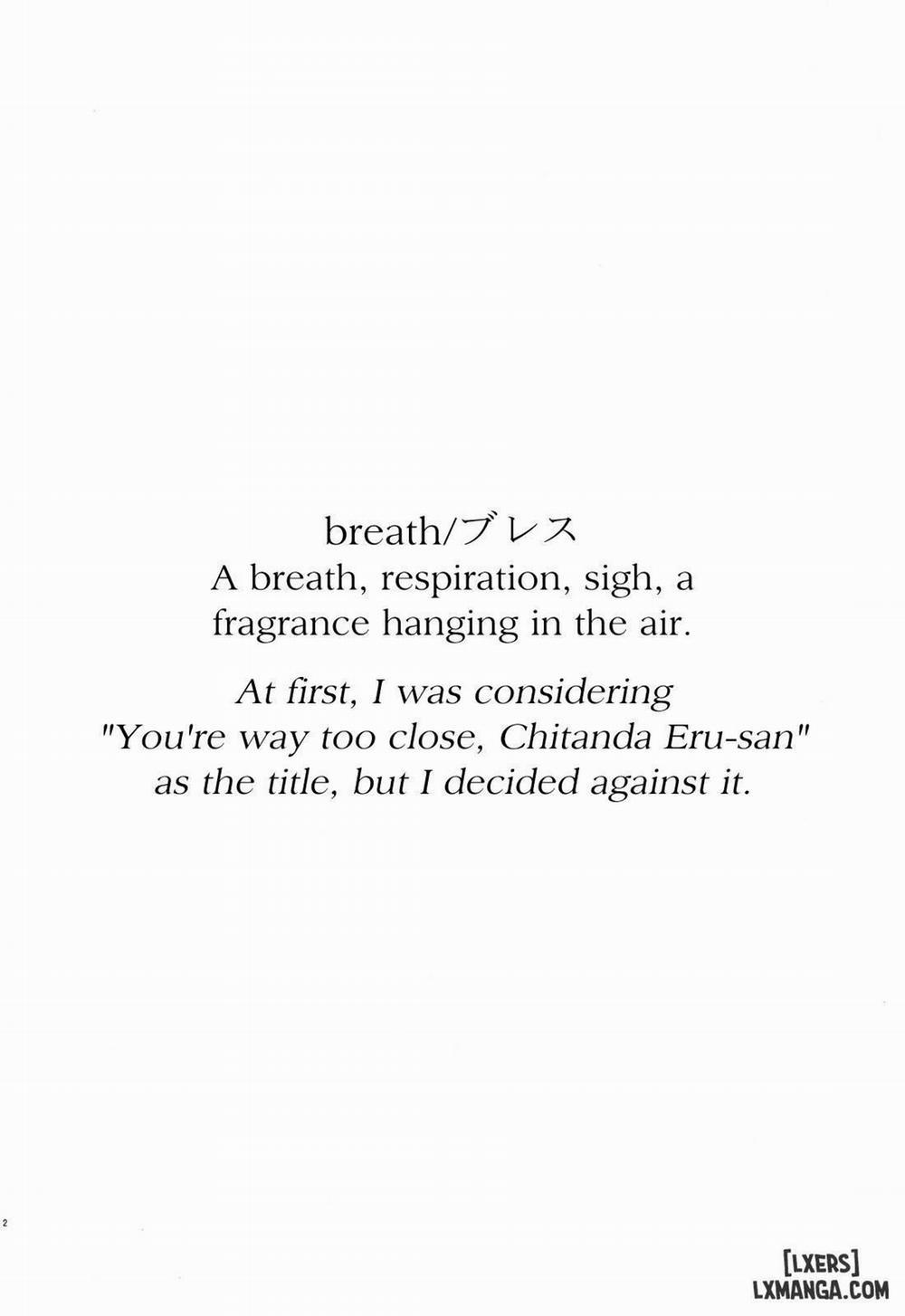 Breath Oneshot trang 2
