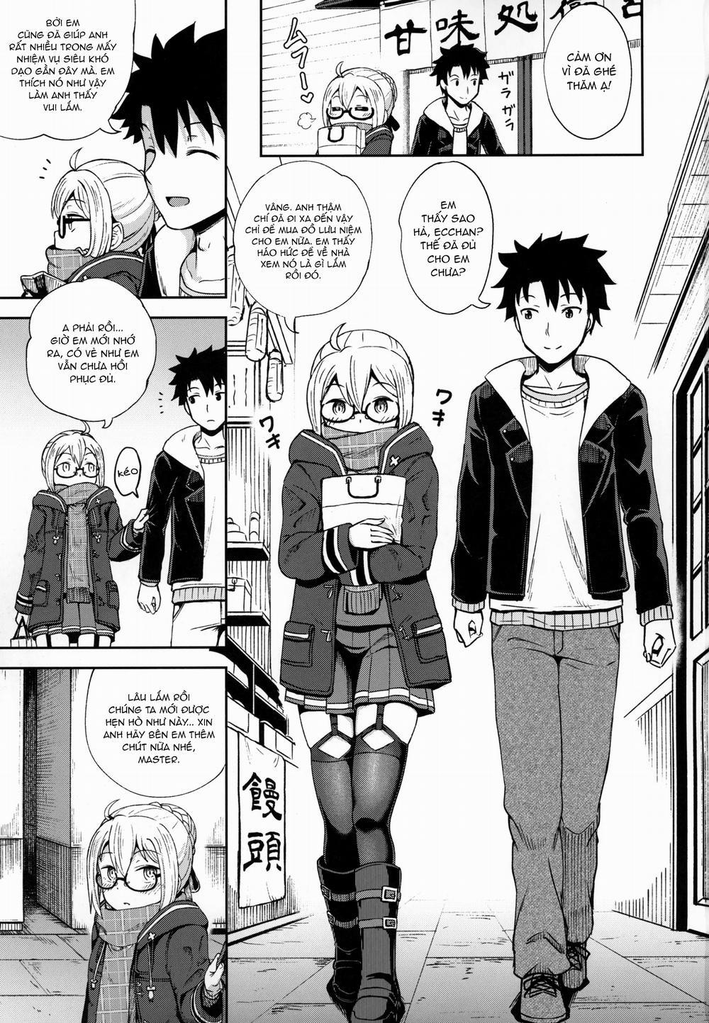 Bú cu lãng mạn cùng với Ecchan Tê chim trang 2