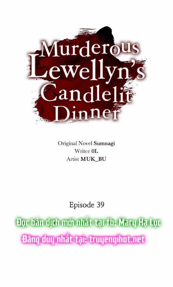 Bữa Tối Dưới Ánh Nến Của Kẻ Sát Nhân Lewellyn 39 trang 12