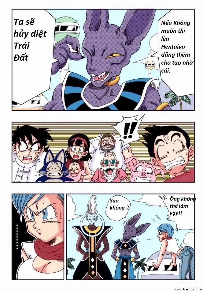 Bulma X Beerus (Dragon Ball) OneShot trang 1