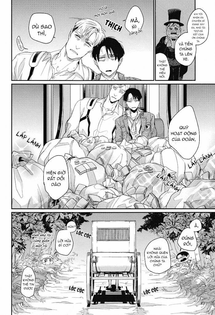 Buổi Biểu Diễn Sắc Tình Của Chỉ Huy Erwin Và Đồng Chí Levi 1 trang 32