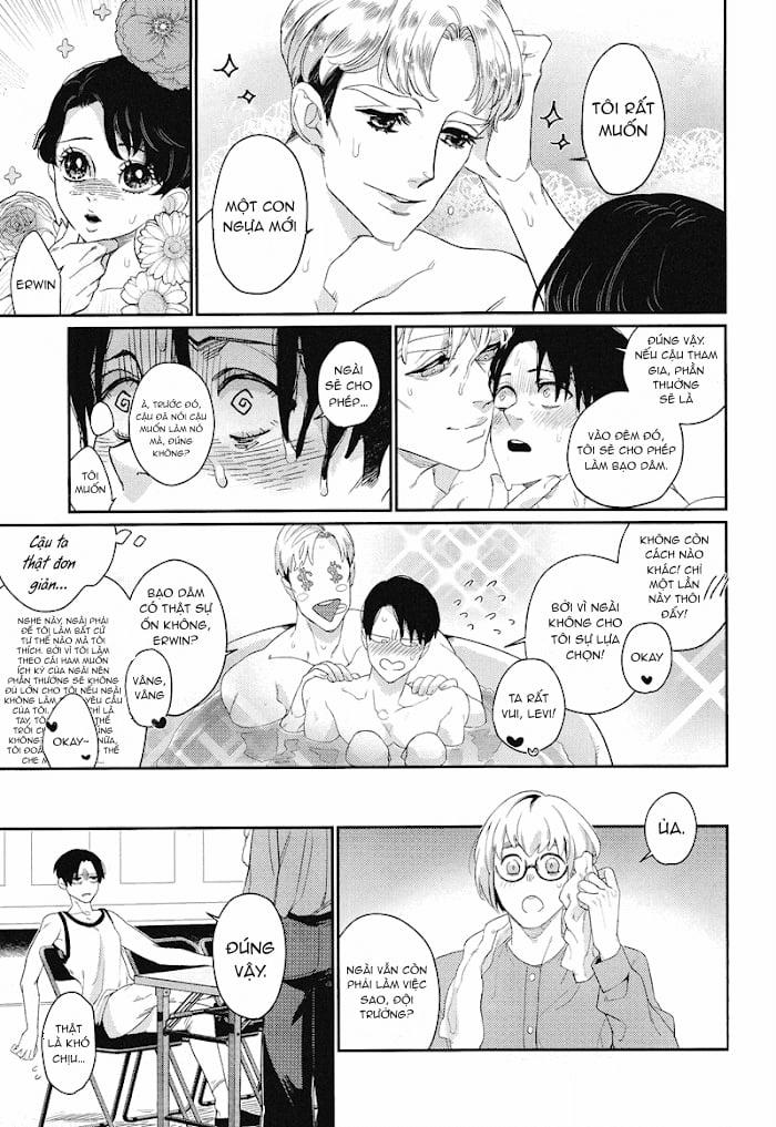 Buổi Biểu Diễn Sắc Tình Của Chỉ Huy Erwin Và Đồng Chí Levi 1 trang 6