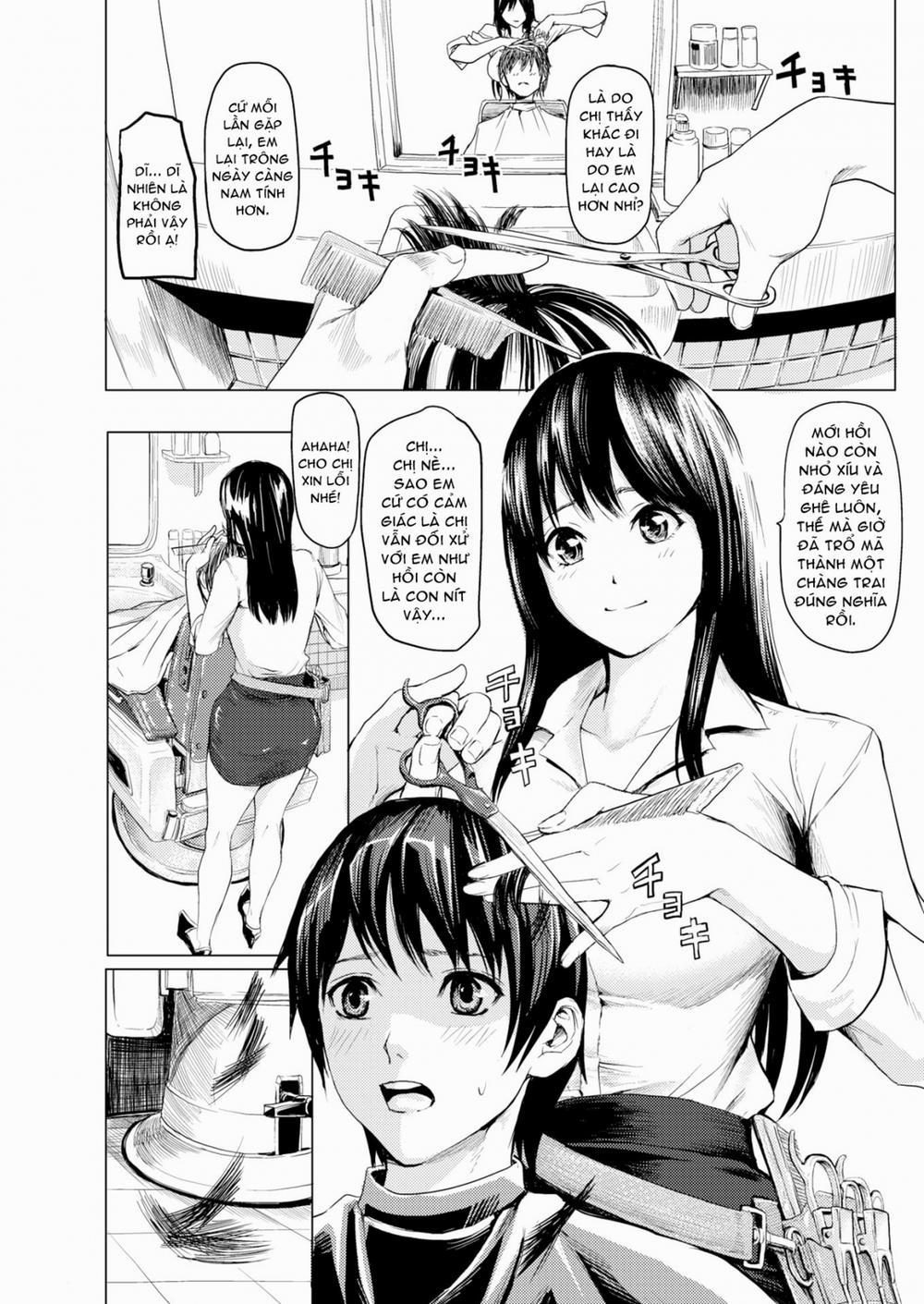Buổi Cắt Tóc Ái Tình Oneshot trang 4
