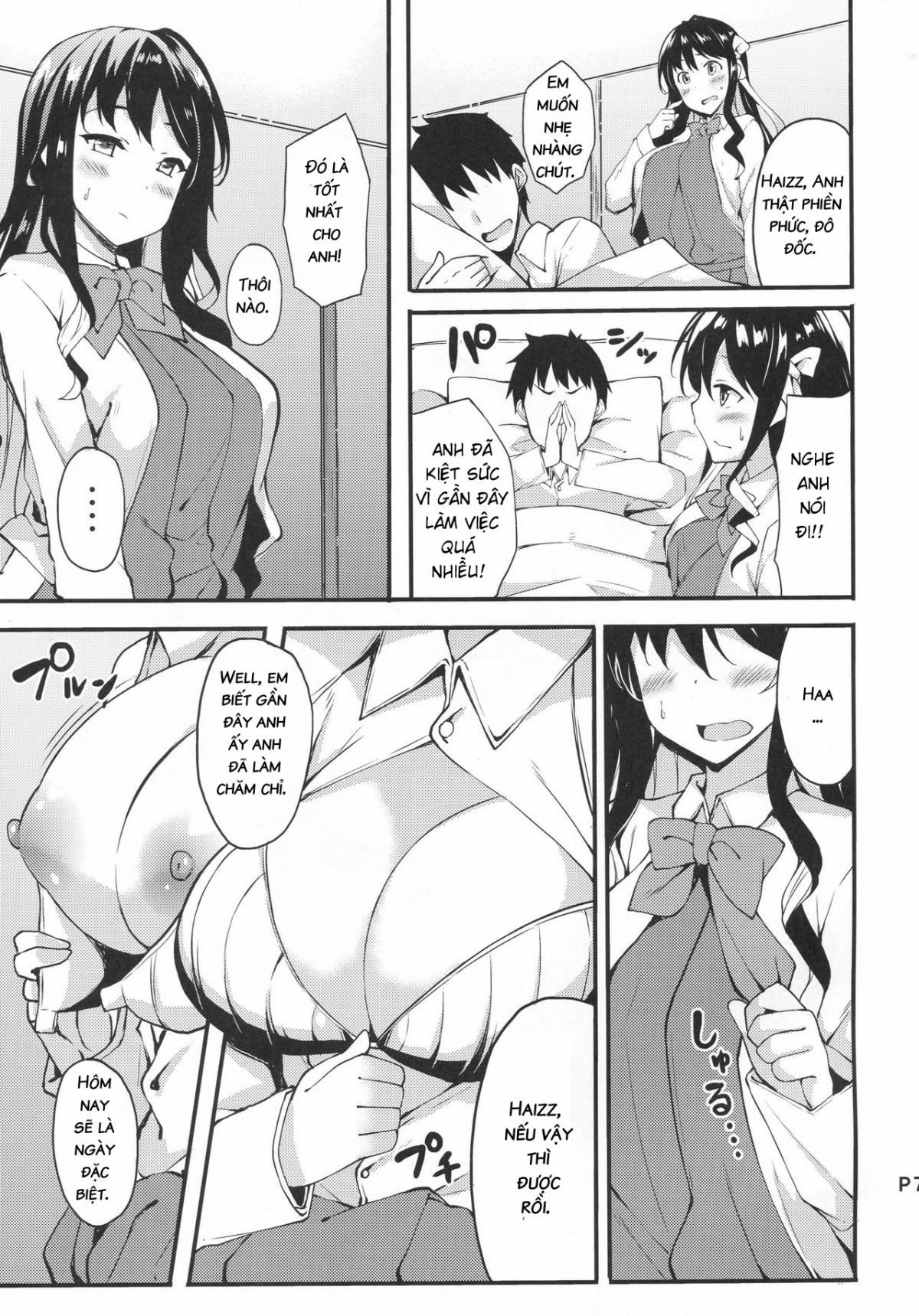 Buổi Gặp Mặt Dài Hạn Của Thư Ký (Kantai Collection) OneShot trang 6
