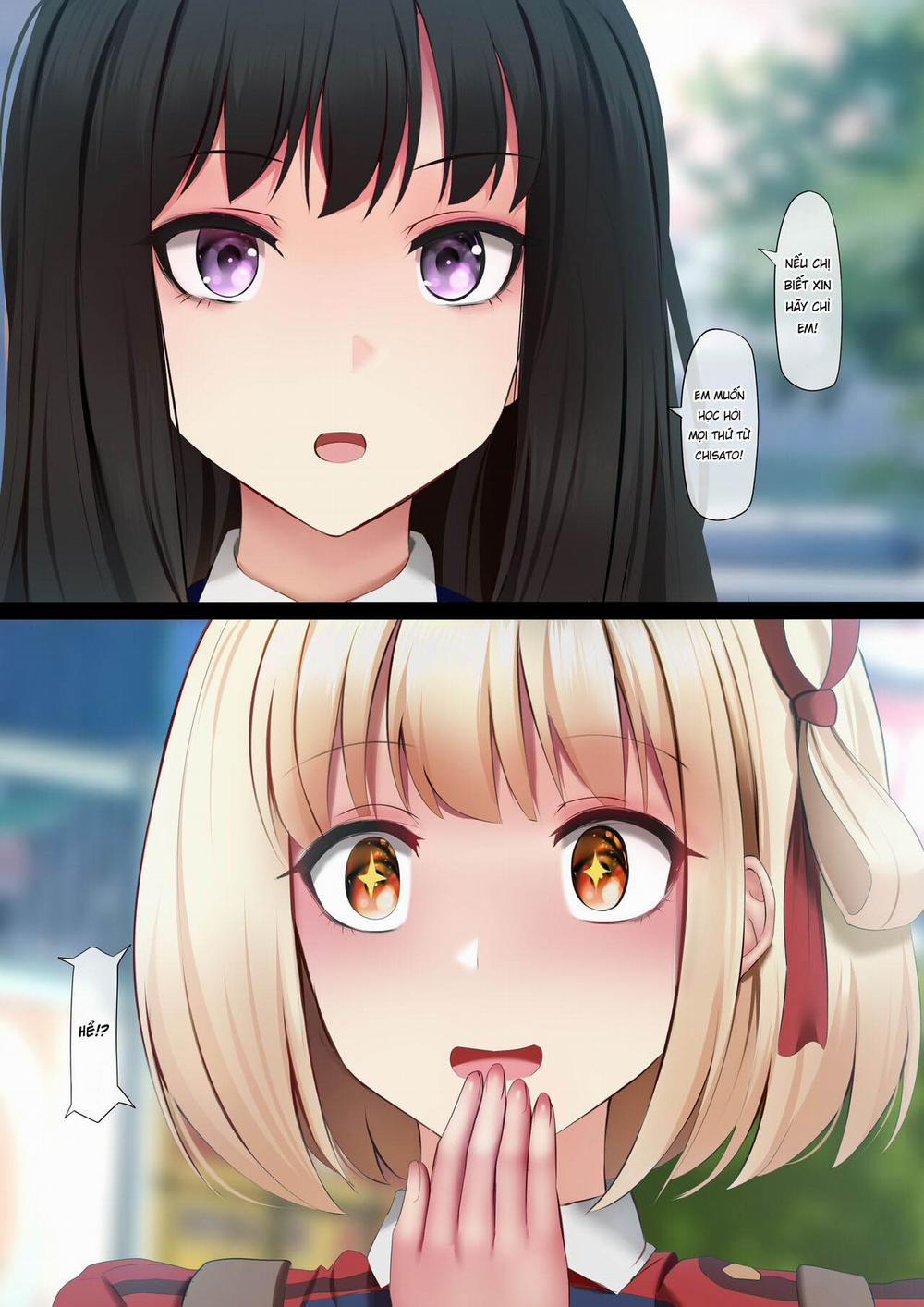 Buổi huấn luyện đặc biệt của Chisato và Takina Oneshot trang 2