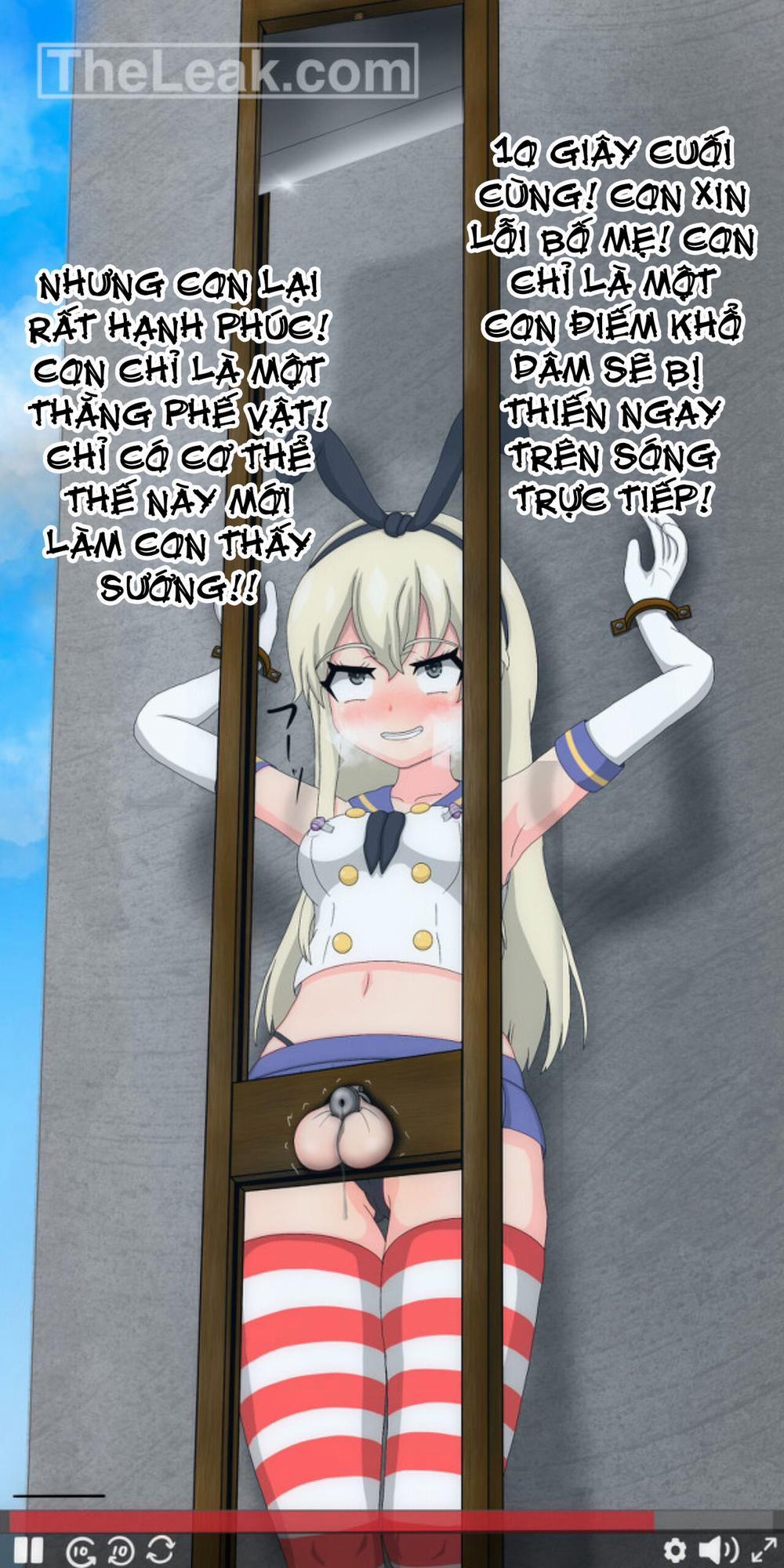 Buổi live Stream tự thiến của Shimakaze! Oneshot trang 11