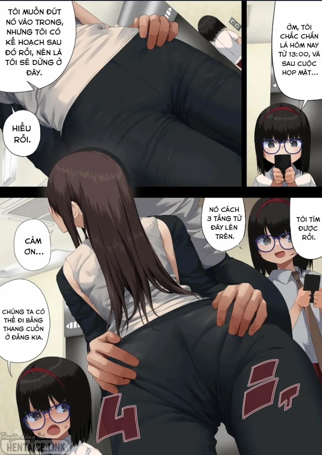 Business Sex Manner Air Conditioner Hen Escalator Hen Dannsou Shukann Anal Special Tsukishima Hen Part 1 trang 23