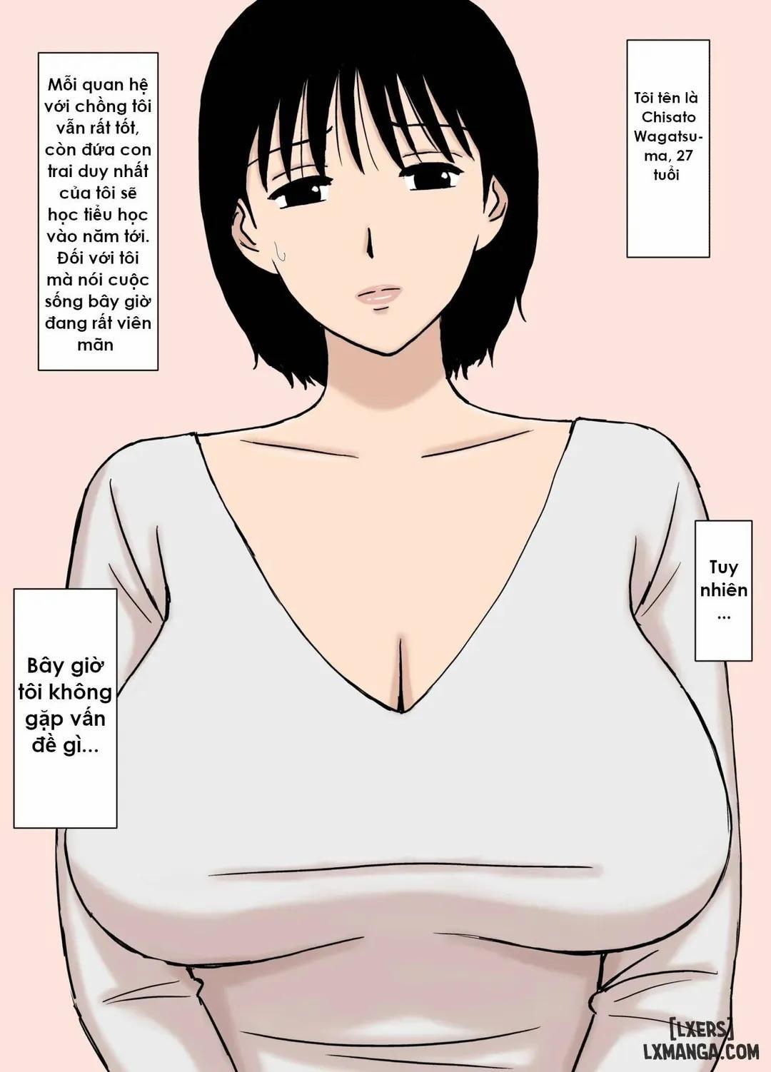 Busty Mama Chisato-San’s Trouble-Filled Daily Life Oneshot trang 1