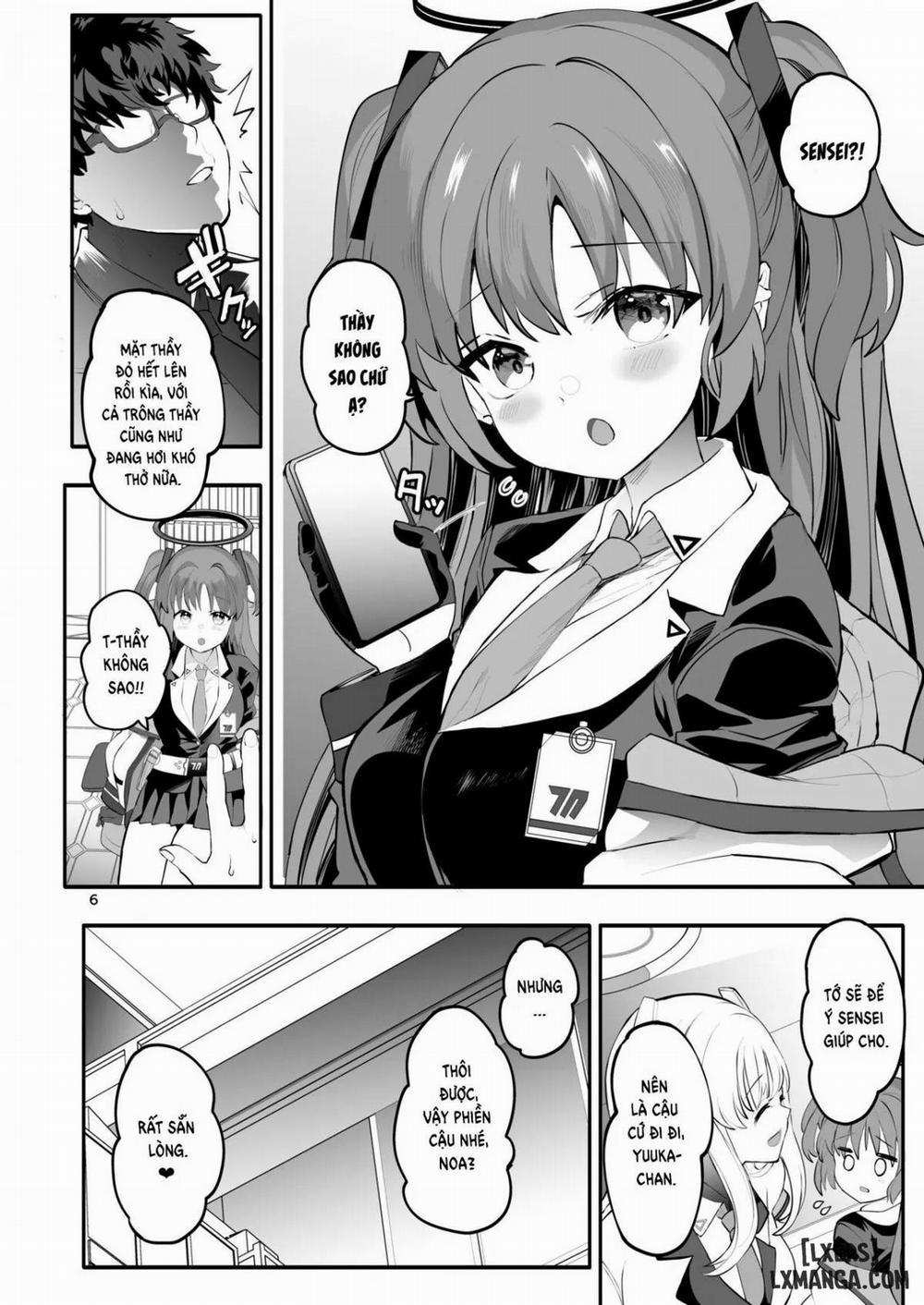 Các Doujinshi Của Blue Archive Hồ sơ hẹn hò không được tiết lộ của thư ký Seminar trang 5