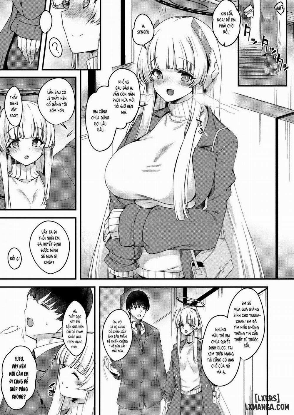 Các Doujinshi Của Blue Archive Sensei, tôi có thể dành nhiều thời gian của bạn được không? trang 1
