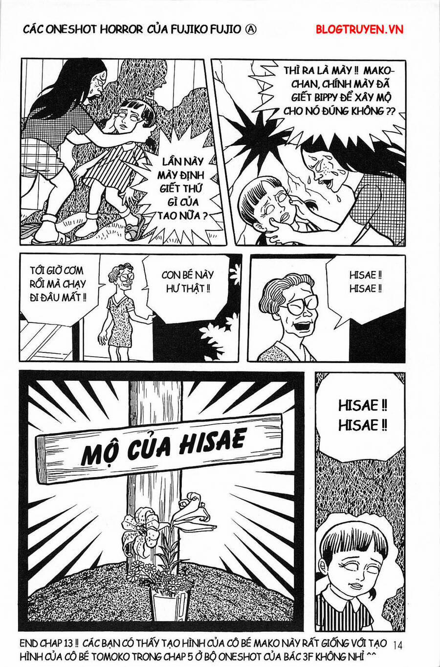 Các Oneshot Horror Của Fujiko Fujio Ⓐ 13 trang 10