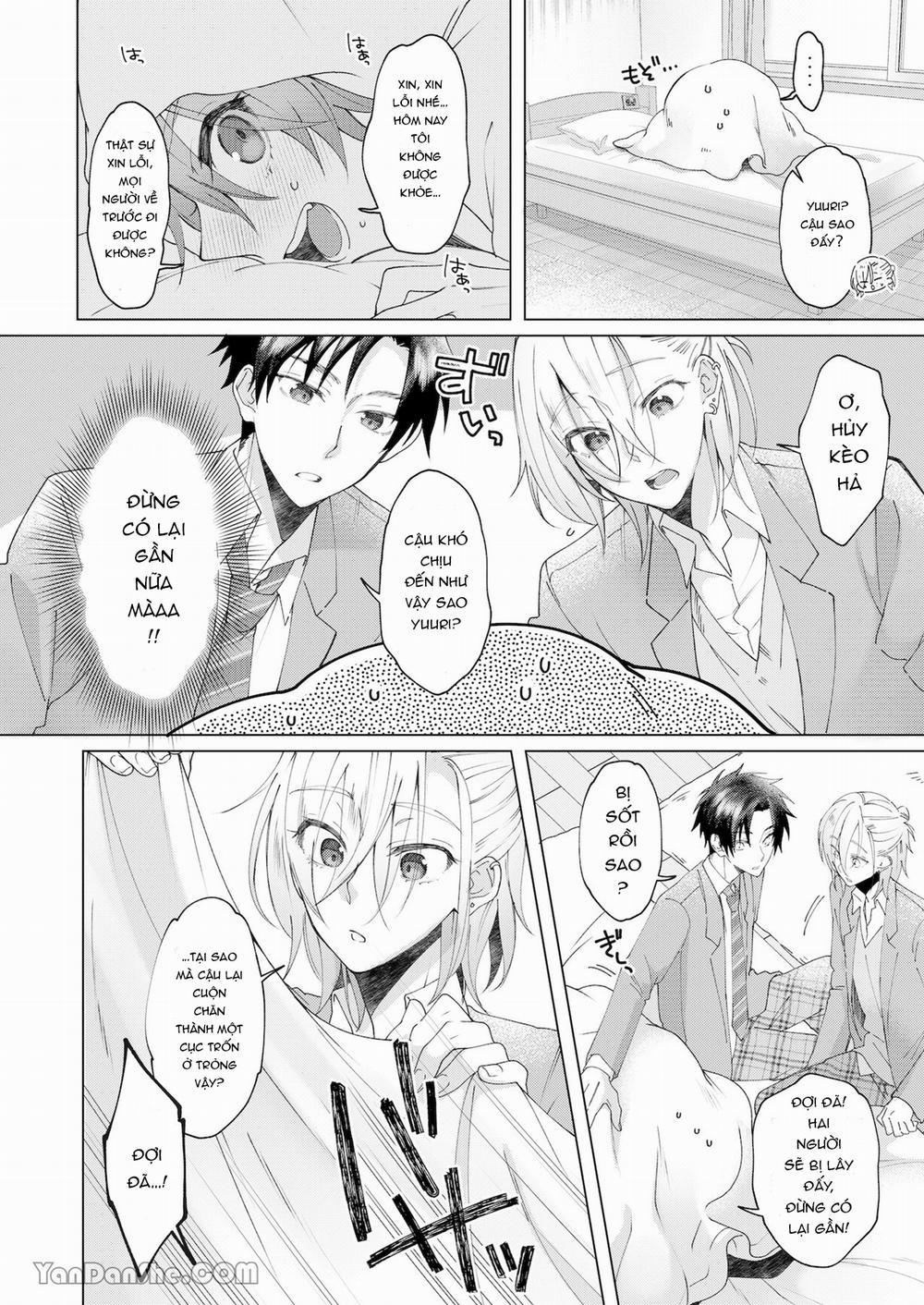 Cách Duy Nhất Để Chữa Bệnh Phát Tình Của Tôi Là Hứng Tinh Từ Hai Thằng Bạn Ư! 1.1 trang 3