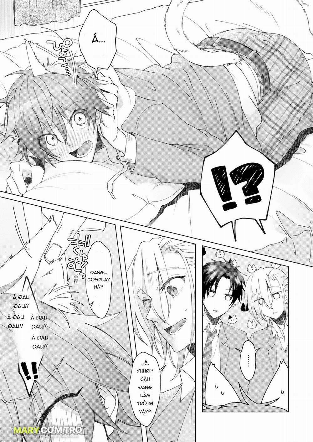 Cách Duy Nhất Để Chữa Bệnh Phát Tình Của Tôi Là Hứng Tinh Từ Hai Thằng Bạn Ư! 1.1 trang 4