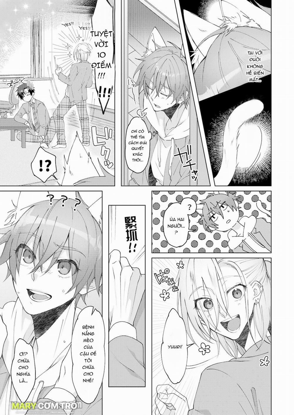 Cách Duy Nhất Để Chữa Bệnh Phát Tình Của Tôi Là Hứng Tinh Từ Hai Thằng Bạn Ư! 1.1 trang 8