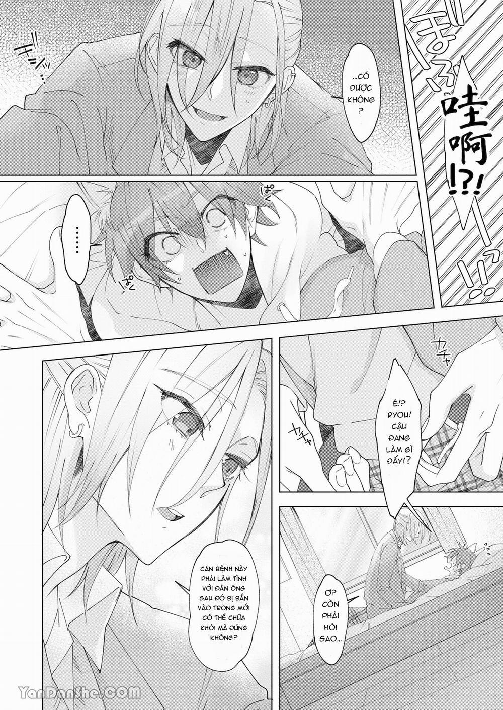 Cách Duy Nhất Để Chữa Bệnh Phát Tình Của Tôi Là Hứng Tinh Từ Hai Thằng Bạn Ư! 1.1 trang 9