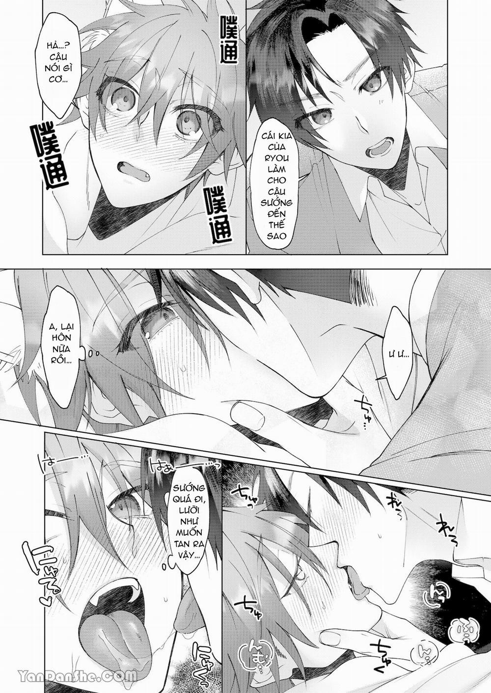 Cách Duy Nhất Để Chữa Bệnh Phát Tình Của Tôi Là Hứng Tinh Từ Hai Thằng Bạn Ư! 1.2 trang 14