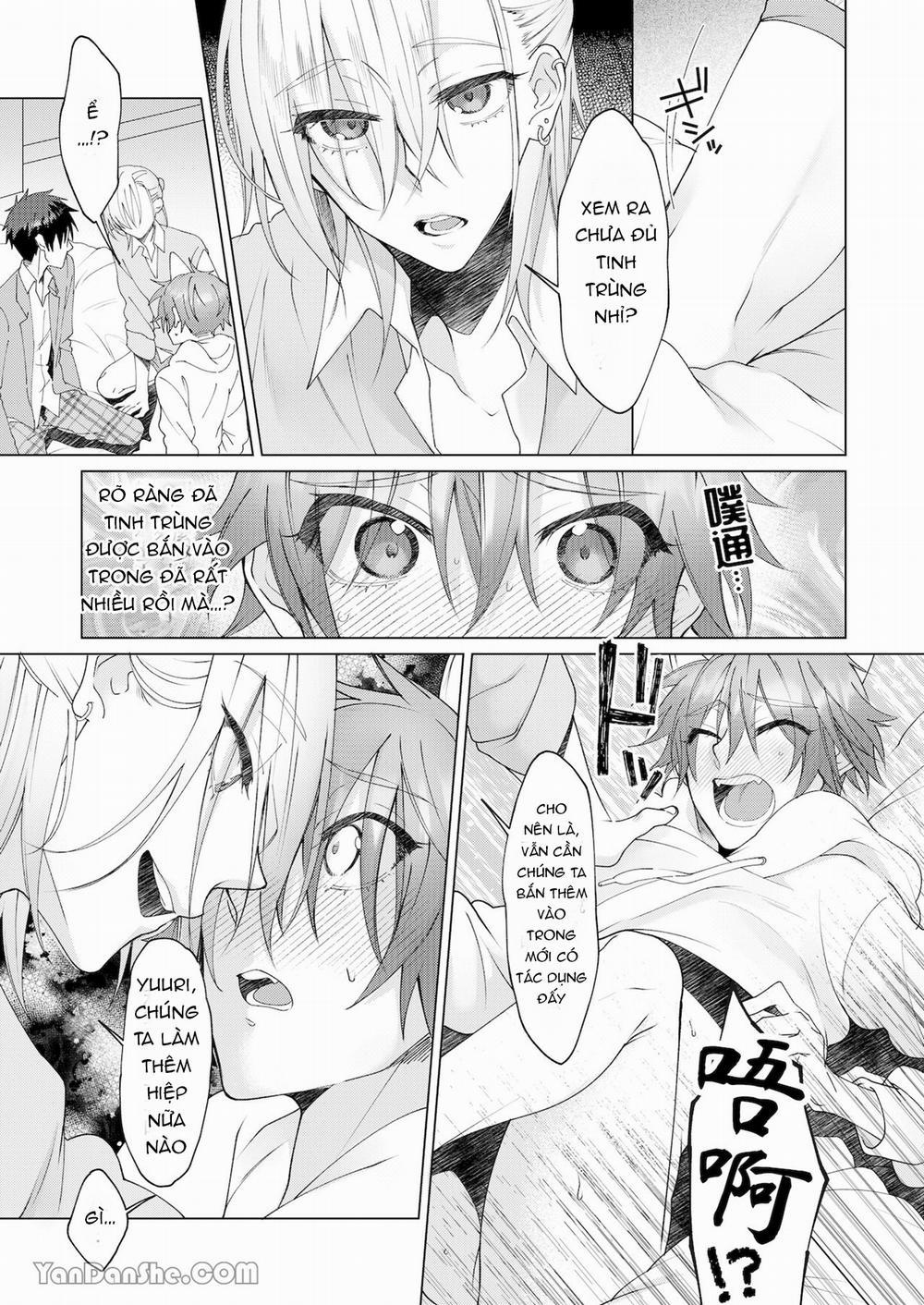 Cách Duy Nhất Để Chữa Bệnh Phát Tình Của Tôi Là Hứng Tinh Từ Hai Thằng Bạn Ư! 2.1 trang 14