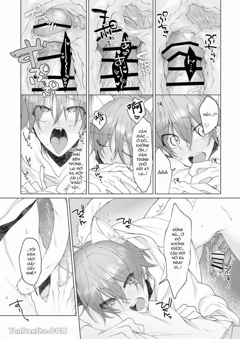 Cách Duy Nhất Để Chữa Bệnh Phát Tình Của Tôi Là Hứng Tinh Từ Hai Thằng Bạn Ư! 2.1 trang 7