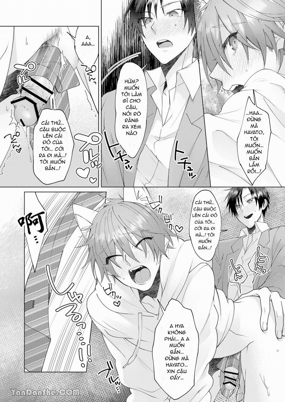 Cách Duy Nhất Để Chữa Bệnh Phát Tình Của Tôi Là Hứng Tinh Từ Hai Thằng Bạn Ư! 2.1 trang 9