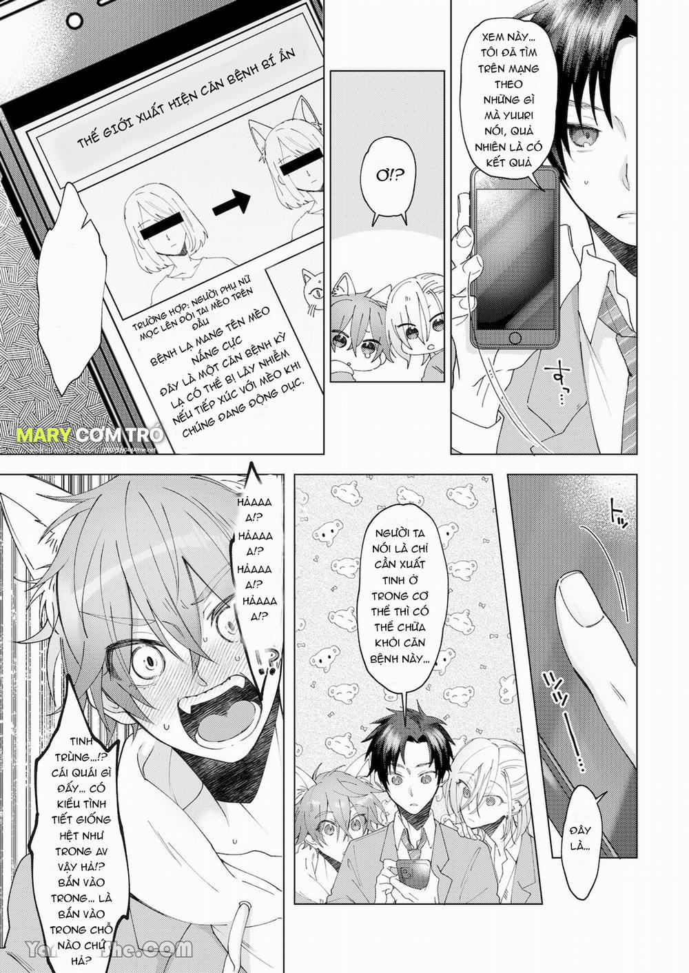 Cách Duy Nhất Để Chữa Bệnh Phát Tình Của Tôi Là Hứng Tinh Từ Hai Thằng Bạn Ư! 3 trang 6