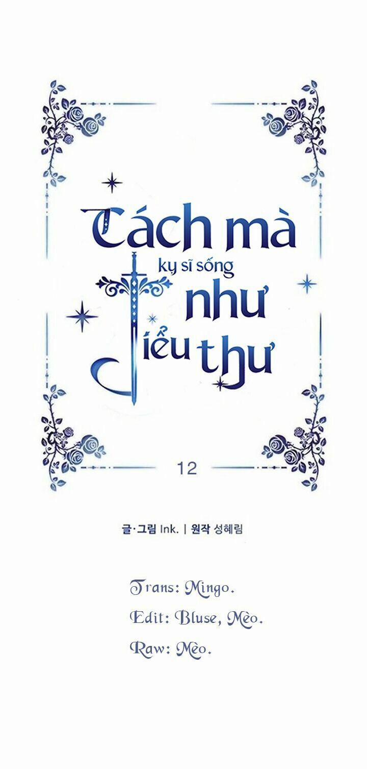 Cách Mà Kỵ Sĩ Sống Như Tiểu Thư 12 trang 1