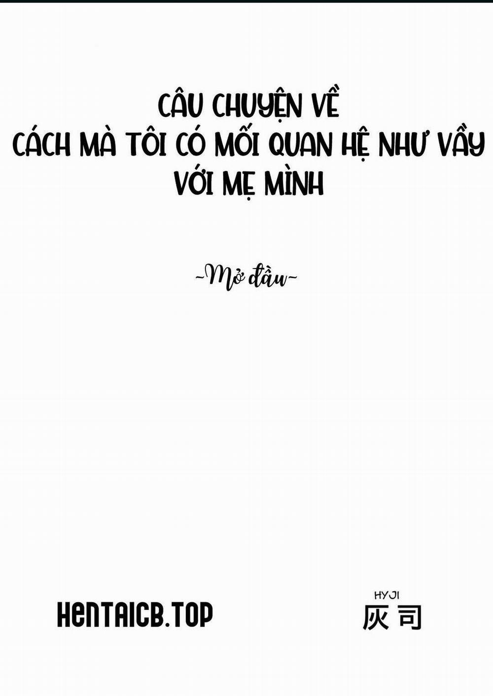 Cách Mà Tôi Có Mối Quan Hệ Như Vầy Với Mẹ Mình 8 trang 0