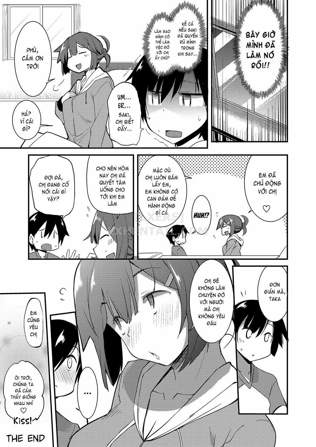 Cái miệng say xỉn của chị hàng xóm Oneshot trang 19