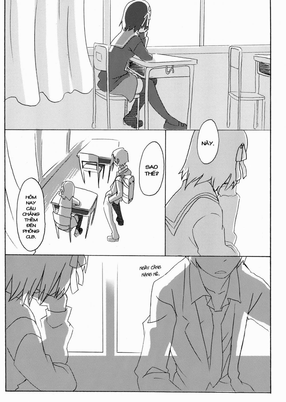 Cái thai của Suzumiya Haruhi Oneshot trang 18