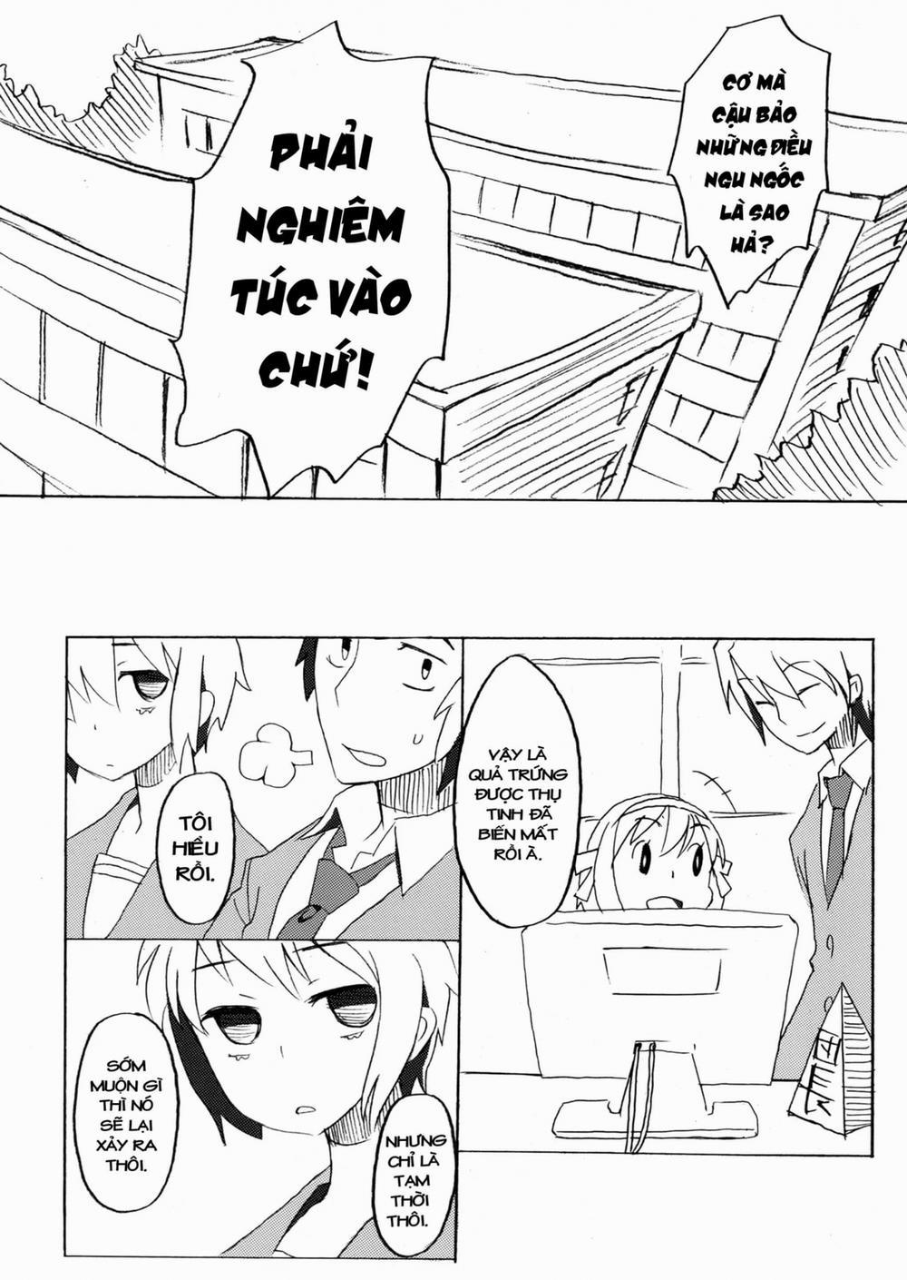 Cái thai của Suzumiya Haruhi Oneshot trang 21