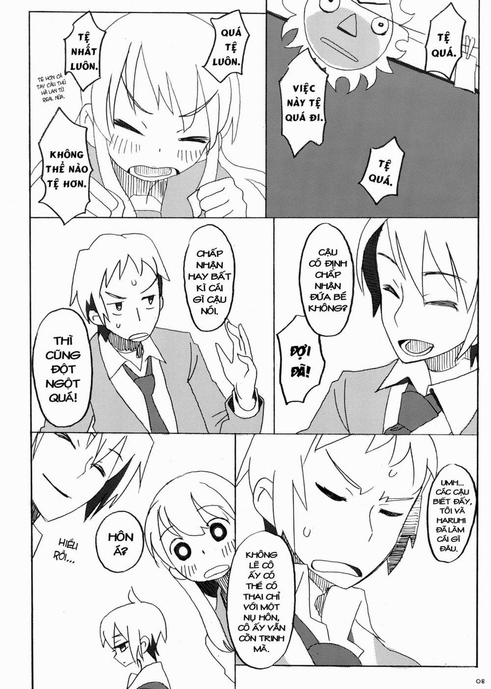 Cái thai của Suzumiya Haruhi Oneshot trang 7