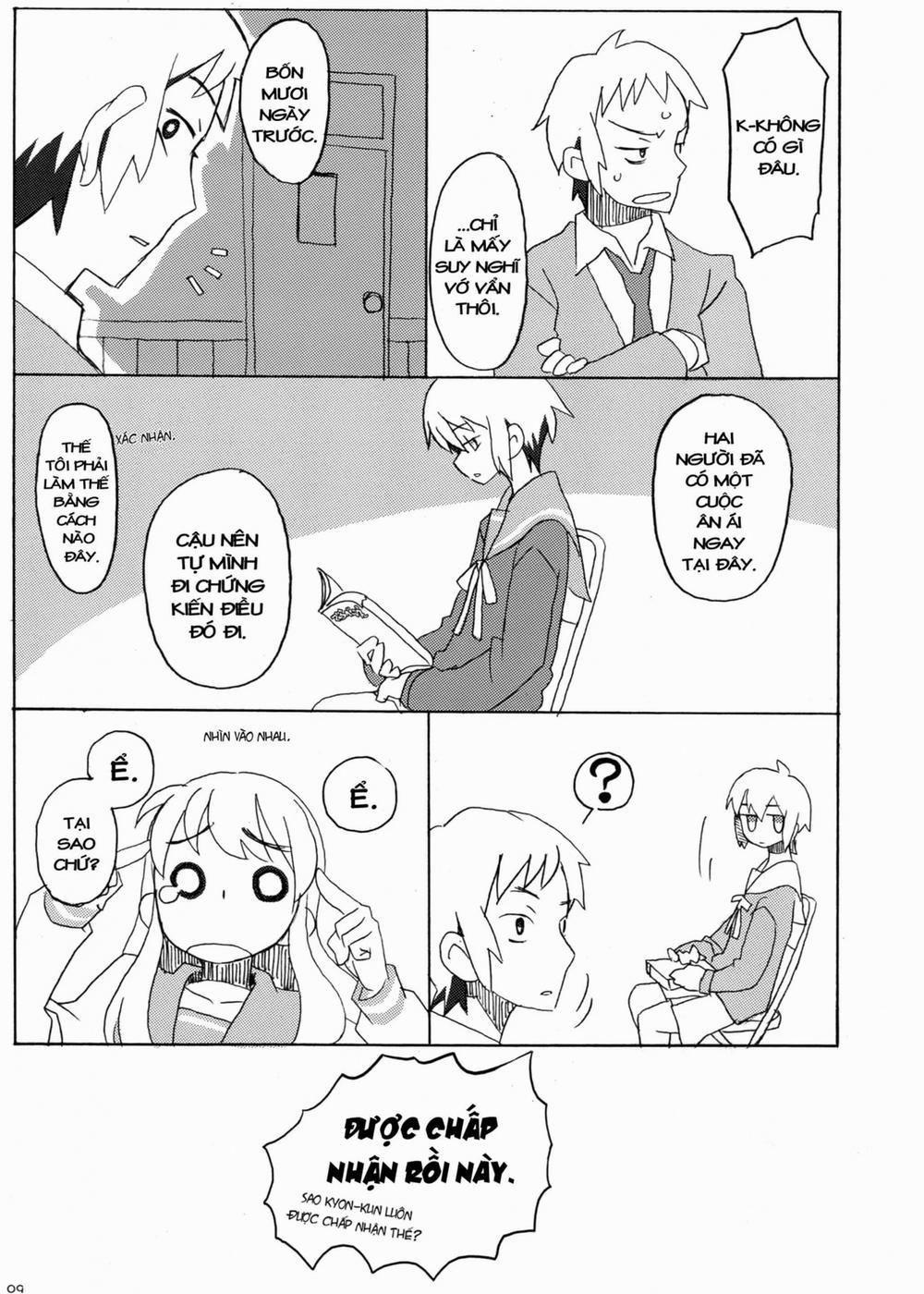 Cái thai của Suzumiya Haruhi Oneshot trang 8