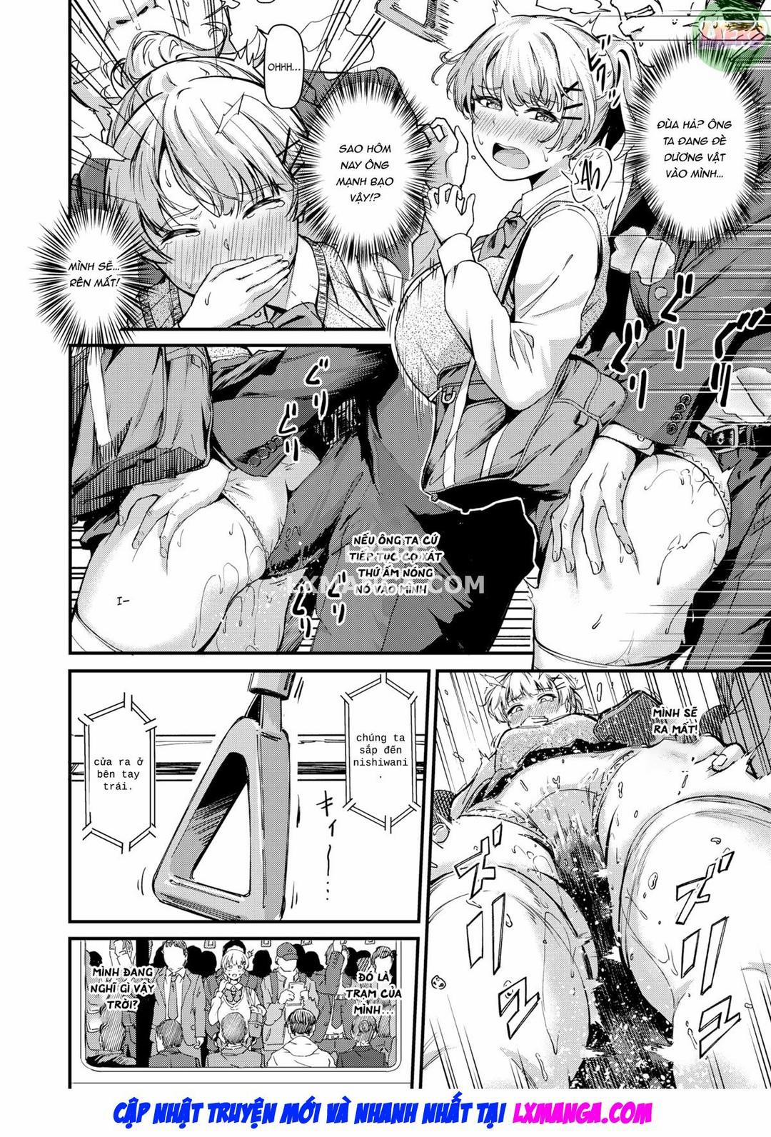 Cảm giác thật sự khi bị quấy rối trên xe lửa Oneshot trang 3