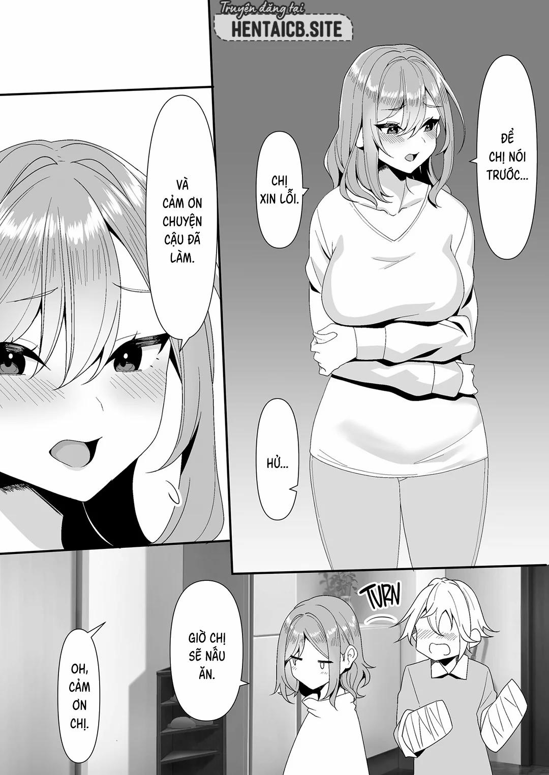 Cần chị vợ tương lai giúp đỡ Oneshot trang 10