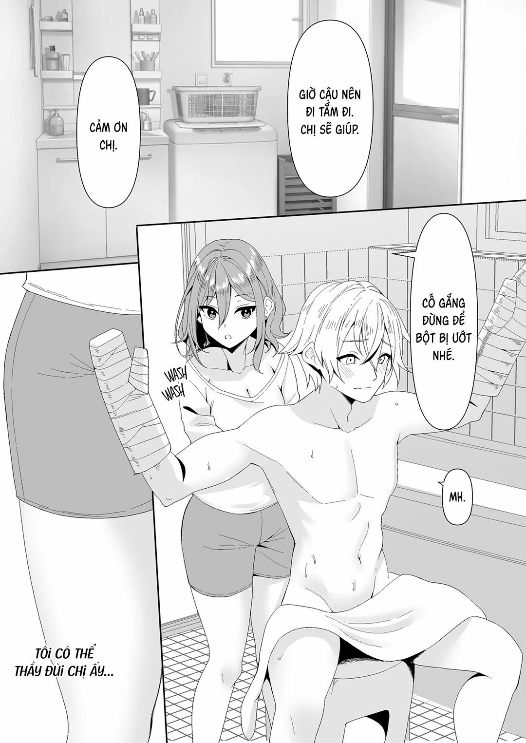 Cần chị vợ tương lai giúp đỡ Oneshot trang 12