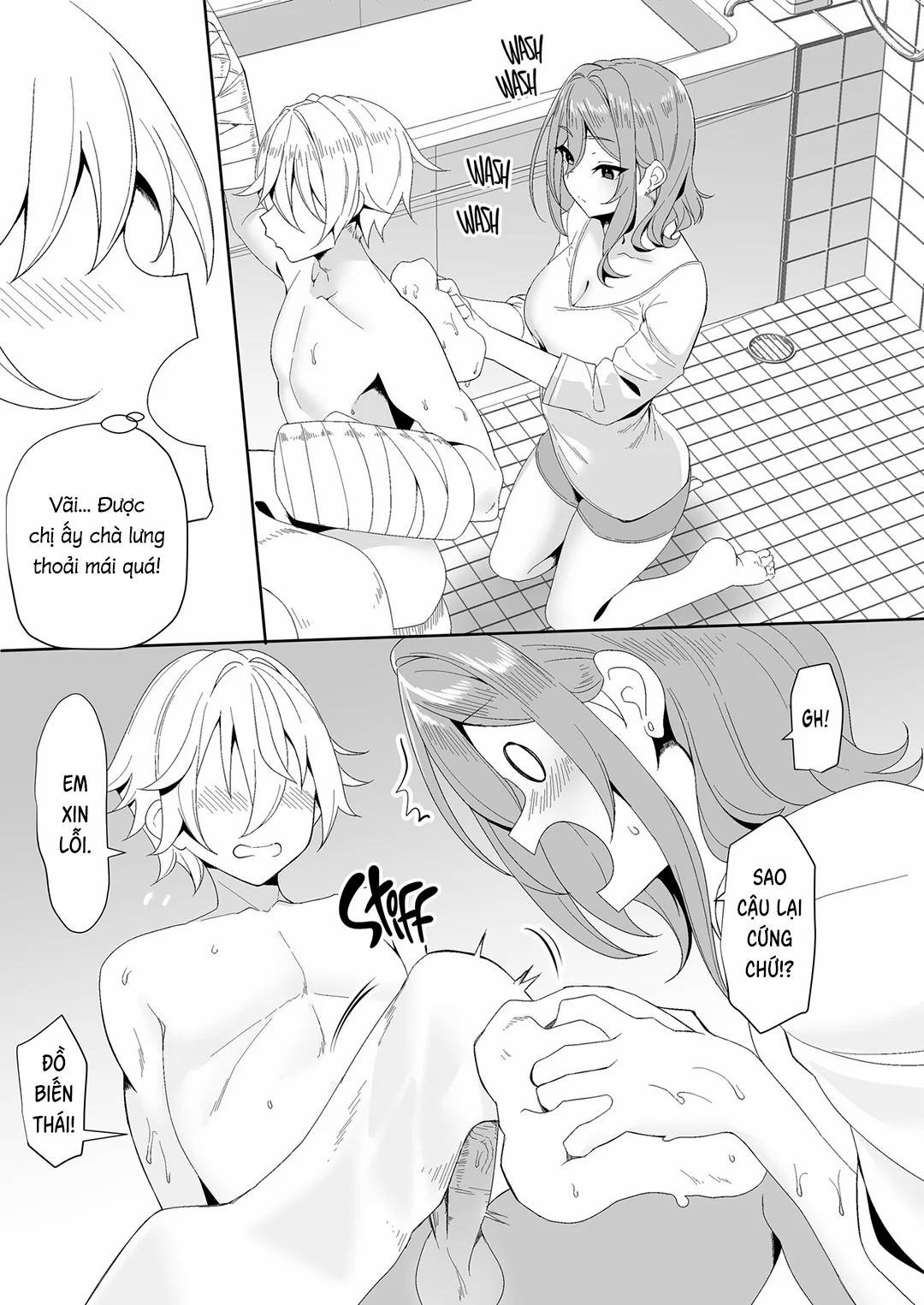 Cần chị vợ tương lai giúp đỡ Oneshot trang 13