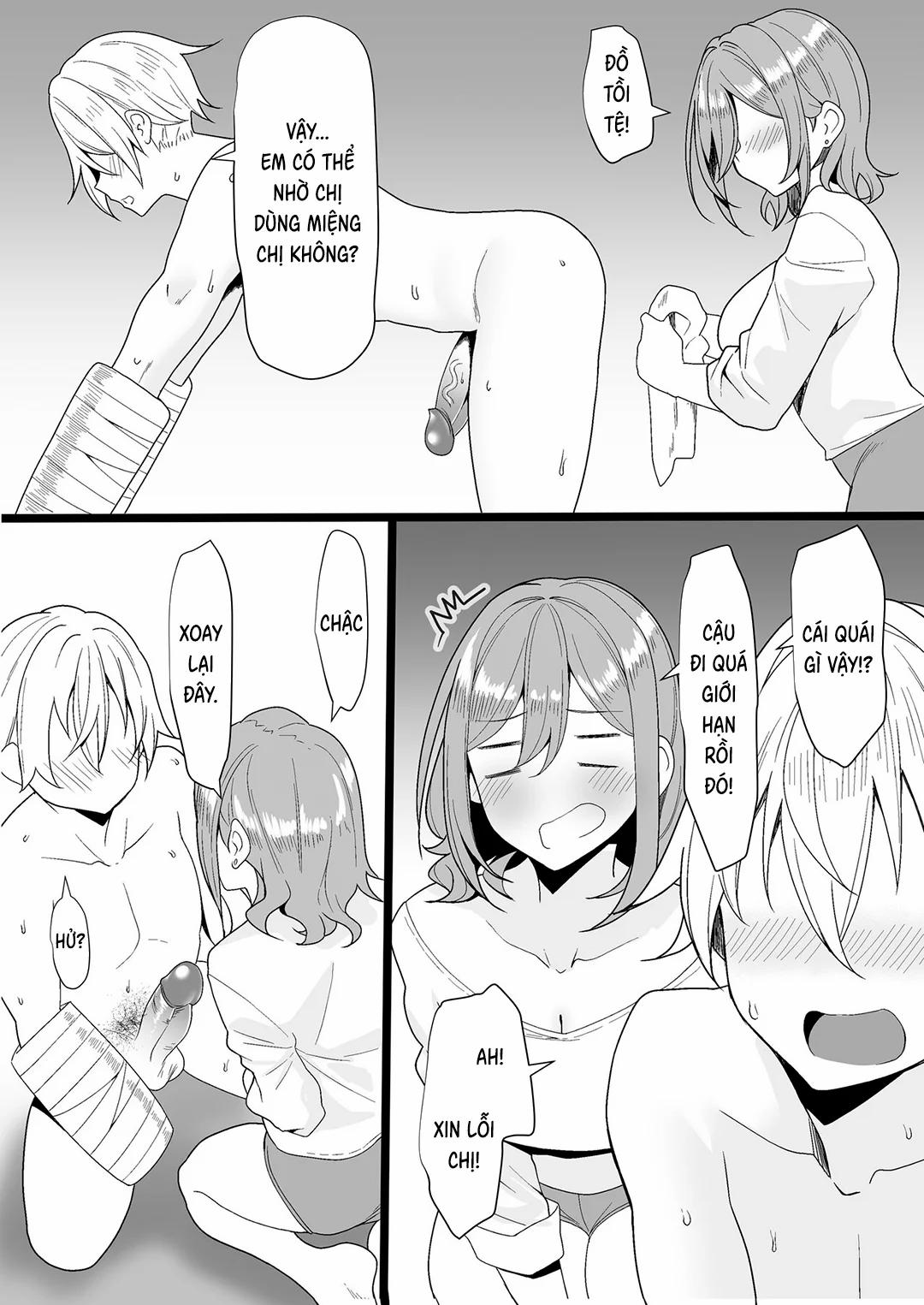 Cần chị vợ tương lai giúp đỡ Oneshot trang 19