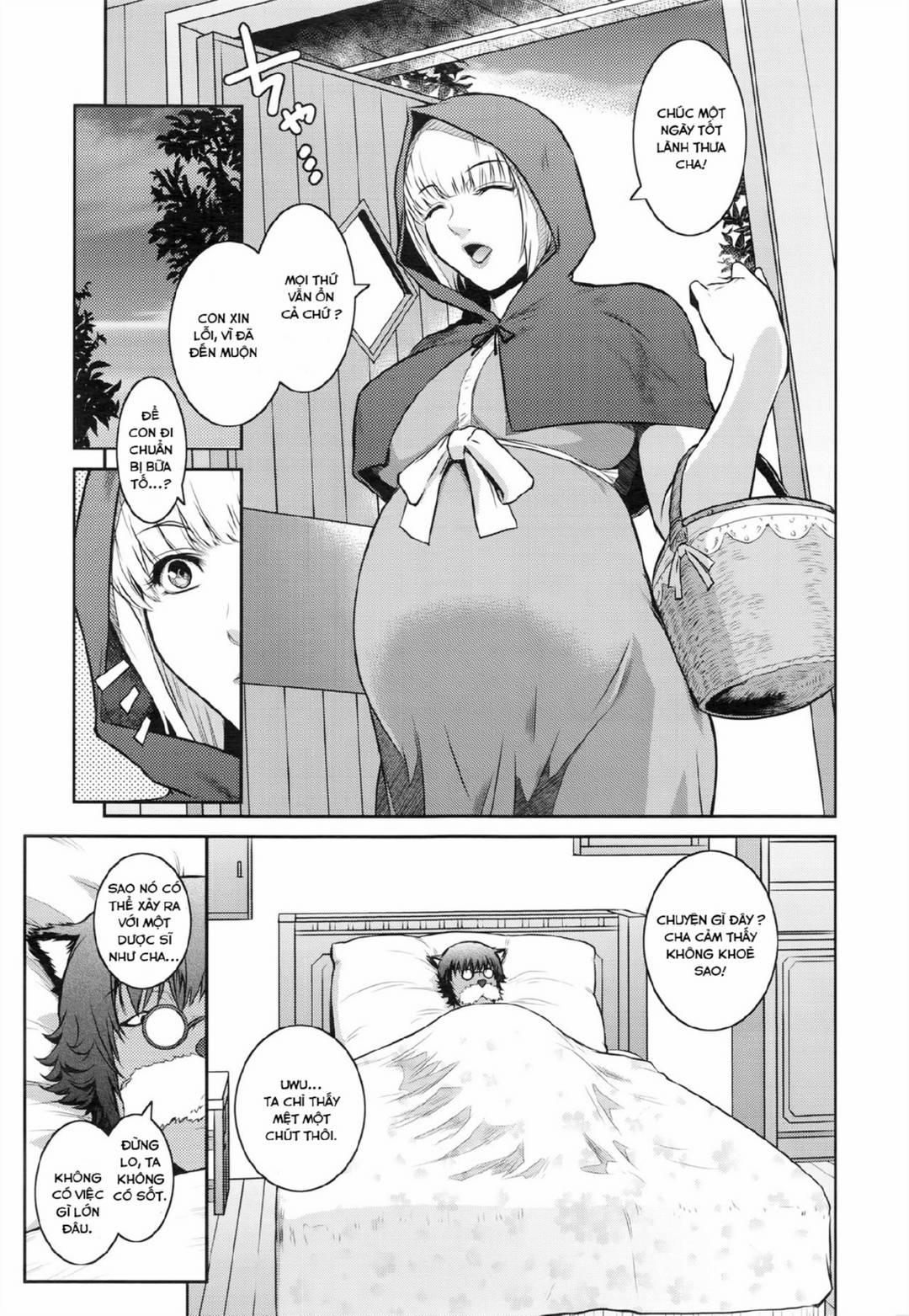 Cẩn thận cô bé quàng khăn đỏ Oneshot trang 4