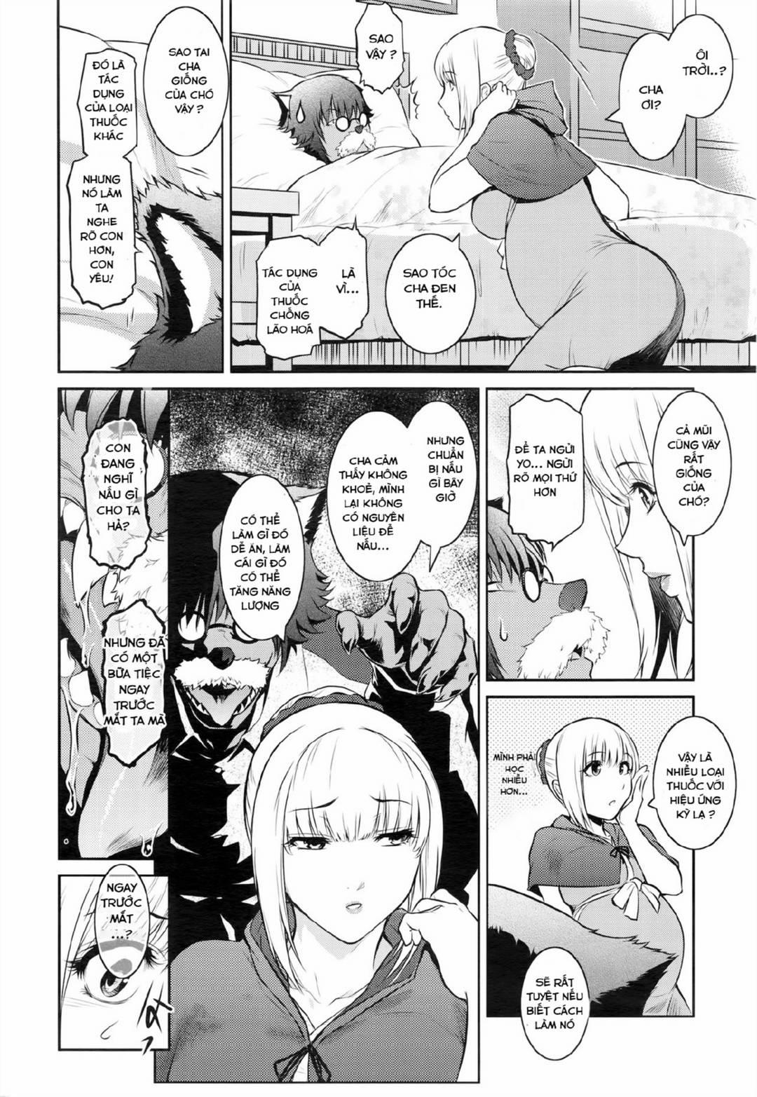 Cẩn thận cô bé quàng khăn đỏ Oneshot trang 5