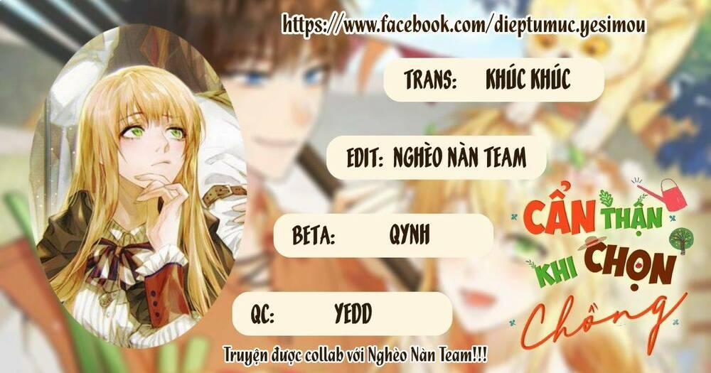 Cẩn Thận Khi Chọn Chồng 7 trang 0