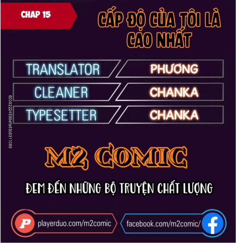 Cấp Độ Của Tôi Là Cao Nhất 15 trang 1