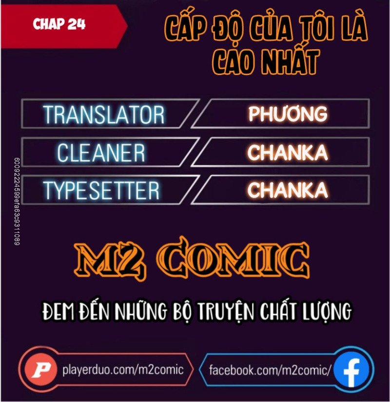 Cấp Độ Của Tôi Là Cao Nhất 24 trang 1